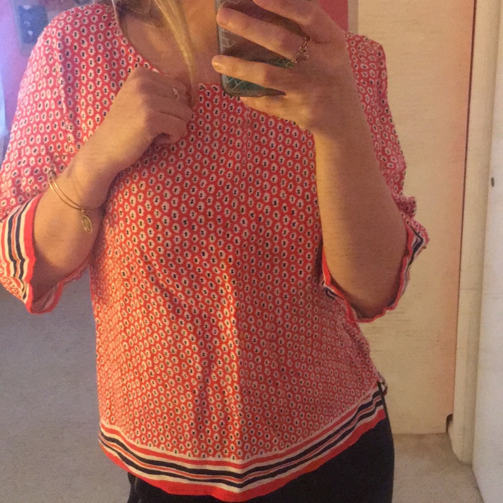 Pattered blouse